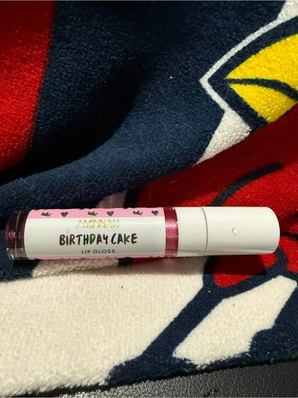 Aminnah Birthday Cake Lip Gloss - Pink Shine